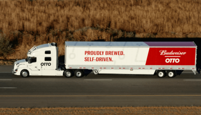 otto self-driven beer truck